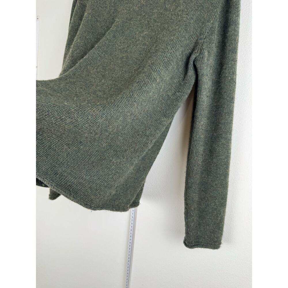 Inis Meáin Baby Alpaca Silk Roll Neck Sweater Ireland Medium - Picture 6 of 12